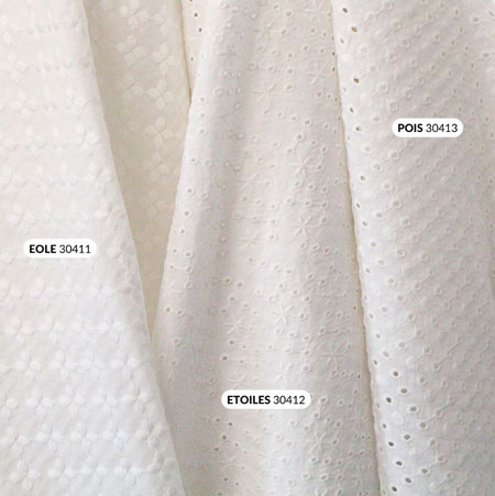 Broderie anglaise Domotex